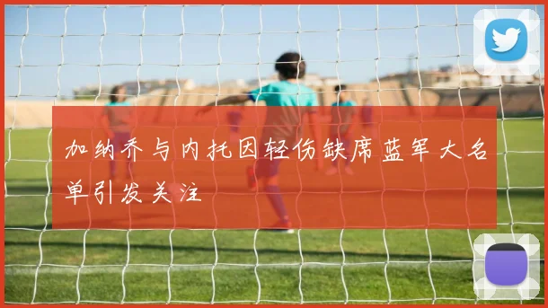 加纳乔与内托因轻伤缺席蓝军大名单引发关注